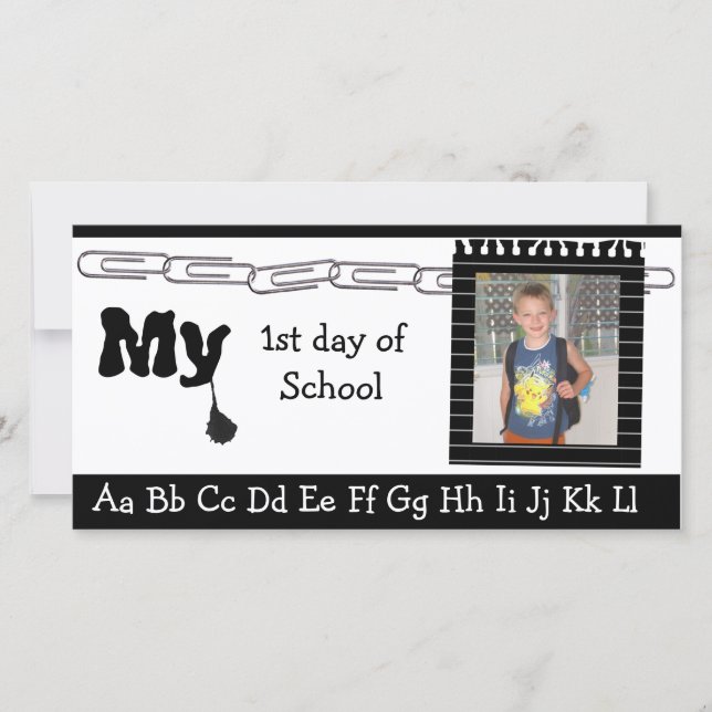 Retour à l'école photo (Devant)