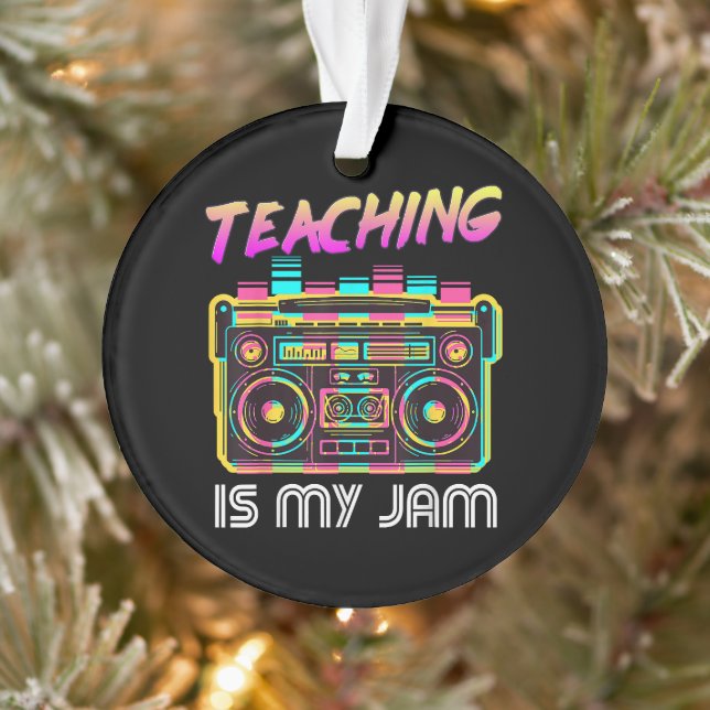 Retour à l'école Rétro Enseigner est mon truc 80s (Arbre)