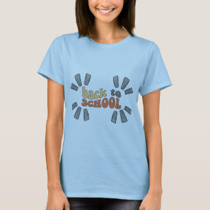 Retour à l'école t-shirt avec un rebondissement an