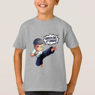 Retour à l'école, T-shirt de quatrième année