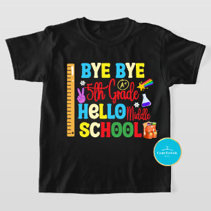 Retour à l'école Tee Bonjour T-shirt du collège