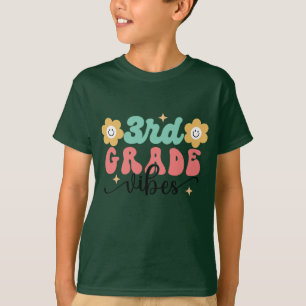 Retour à l'école Tee T-shirt Vibes de troisième