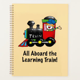 Retour à l'école Train de formation dessin animé