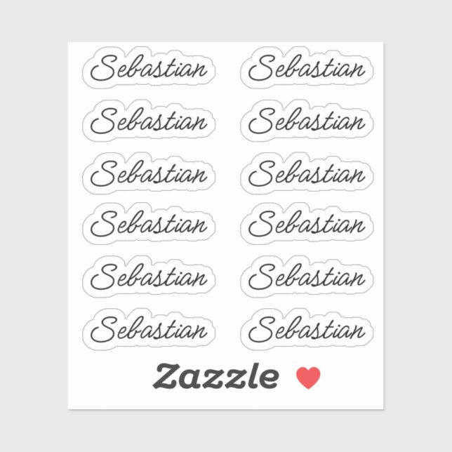 Retour à Stickers Nom de l'école (Feuille)