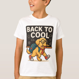 Retour au Cool - T-shirt étudiant de Golden Retrie