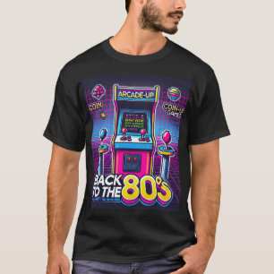 Retour aux années 80 Retro Arcade Graphic T-Shirt