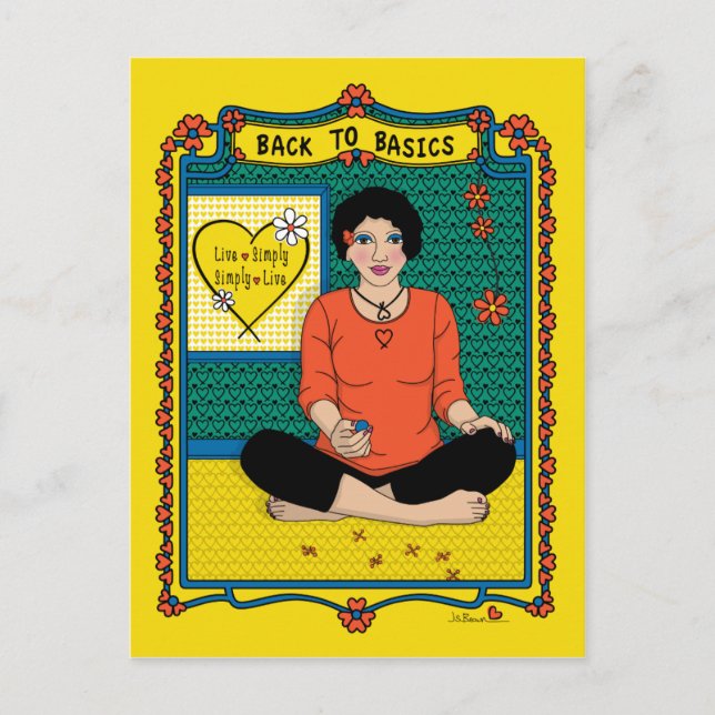 Retour aux bases_B_ Carte postale (Devant)