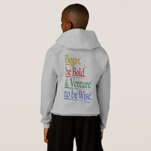 Retour - Citation Magique Horace Enfants Sweat - s