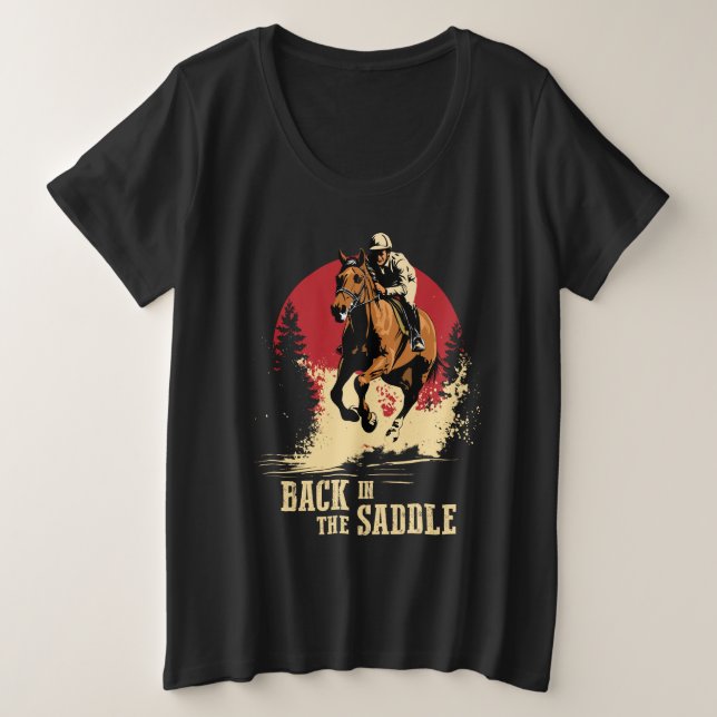 Retour Dans La Selle - Course À Cheval (Design devant)