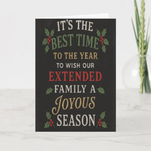 Retour de la carte de voeux Noël