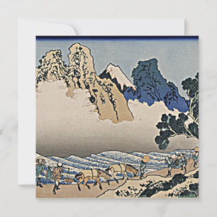 Retour de la montagne Fuji de la rivière Minobu Ho