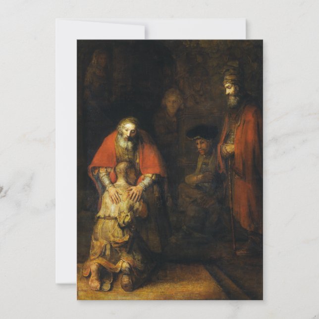Retour du Fils prodigue par Rembrandt (Devant)