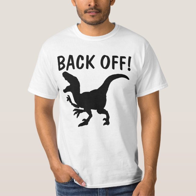 RETOUR ! T-SHIRTS DE DINOSAUR POUR HOMMES (Devant)