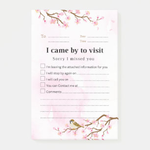 Retour Visite Note post-it 001