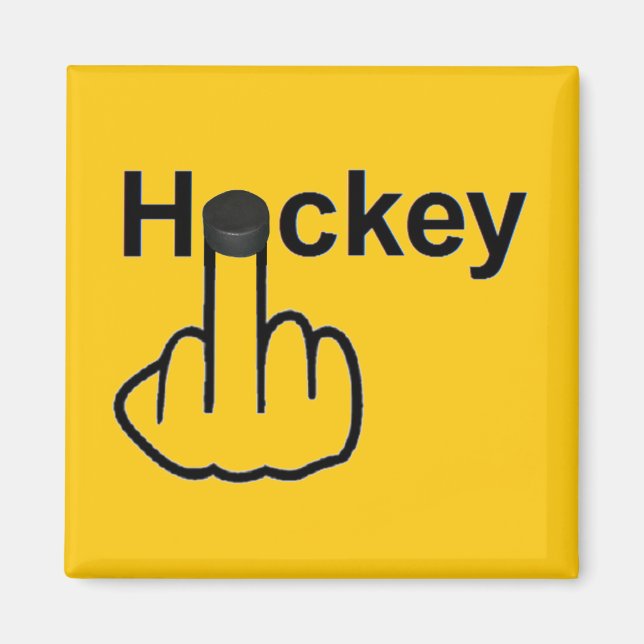 Retournement de hockey sur aimant (Devant)