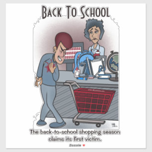 Retourner À L'École Étiquette Coupe-Clé Coupe