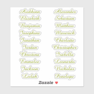Retourner à l'école Stickers de noms multiples per