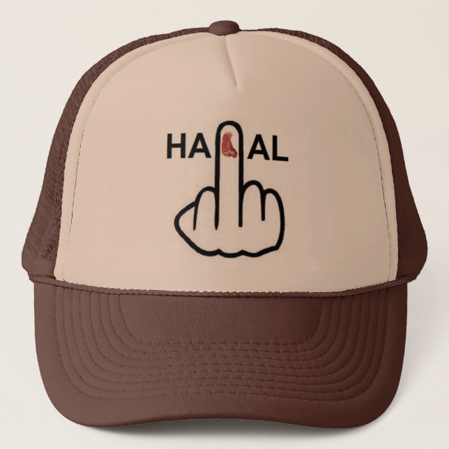 Retourner casquette Halal (Devant)