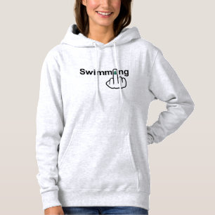 Retourner de natation sweat - shirt à capuche