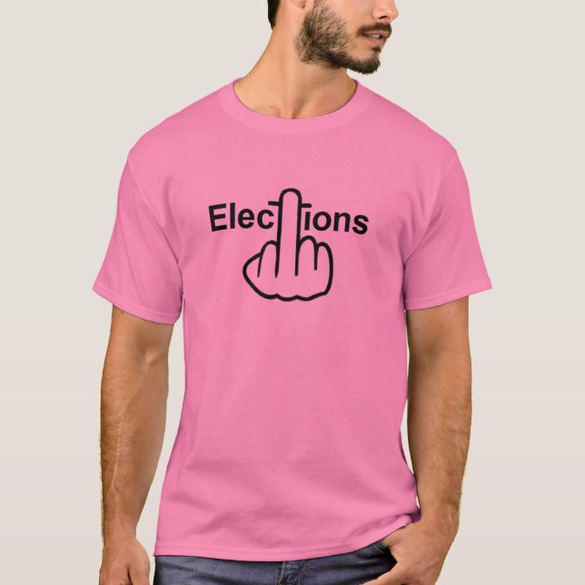 Retourner des élections aux T-shirts (Devant)