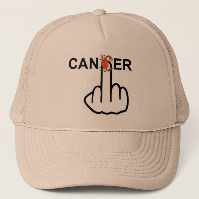 Retourner du cancer casquette (Devant)