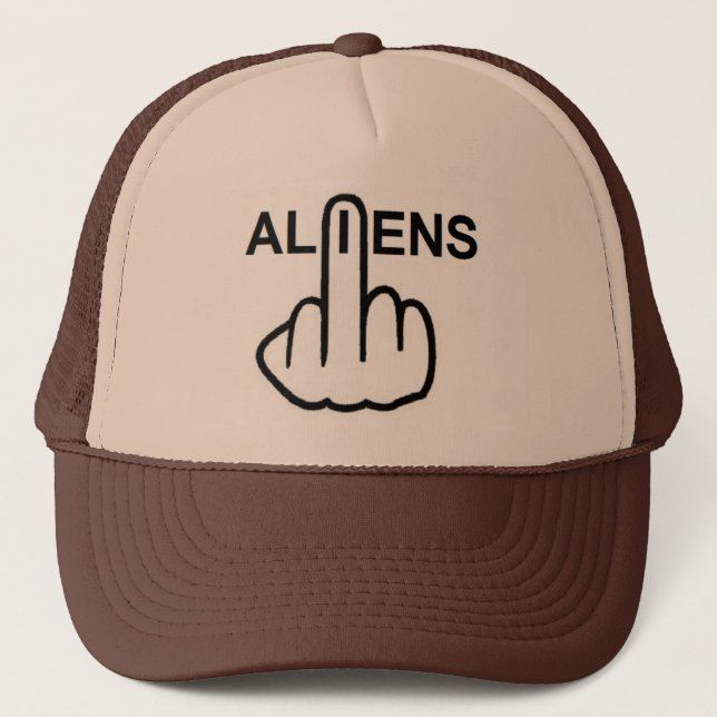 Retourner les Aliens casquettes (Devant)