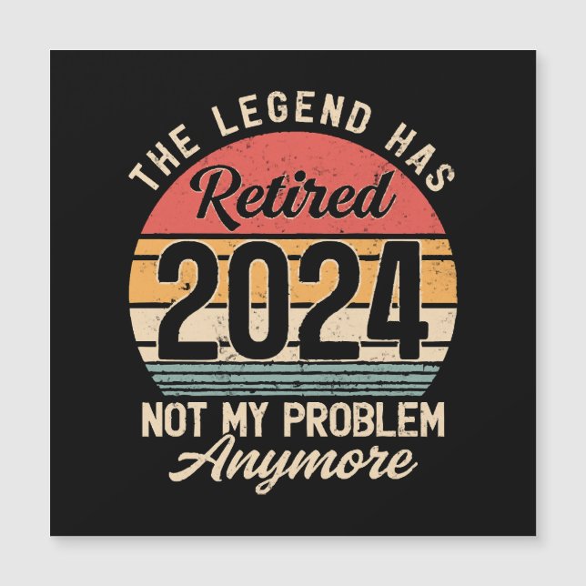 Retraité 2024 Plus Mon Problème (Devant)