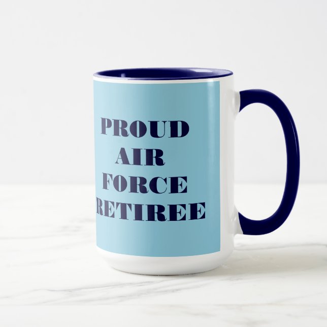 Retraite de la Force aérienne Mug Froud (Droite)