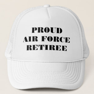 Retraité fier de l'Armée de l'Air de casquette
