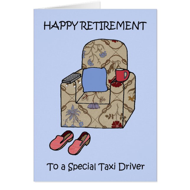 Retraite heureuse de chauffeur de taxi (Devant)