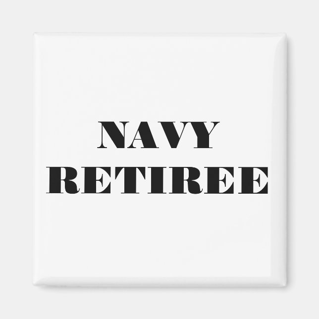 Retraite Magnet Navy (Devant)
