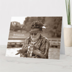 Retraite par carte géante Ce n'est pas aussi effra