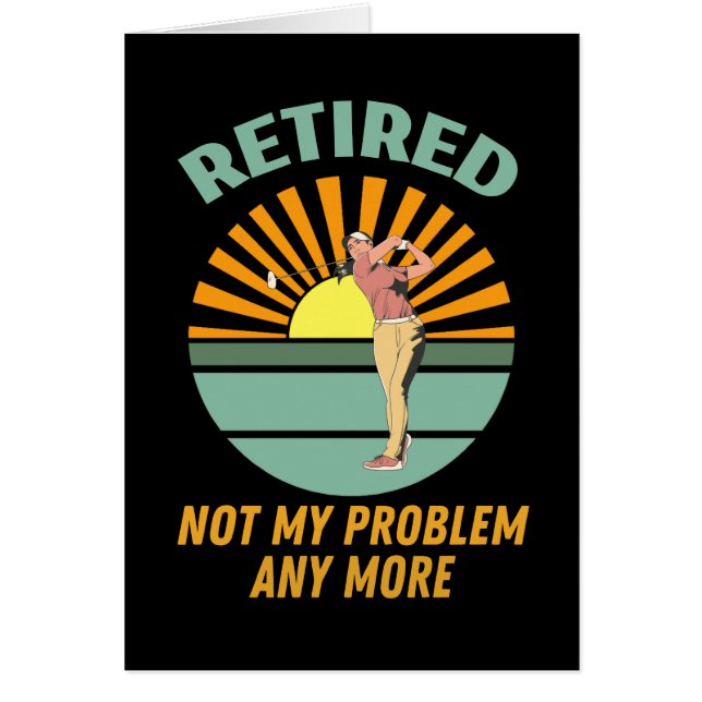 retraité pas mon problème plus de nouvelles tendan (Devant)