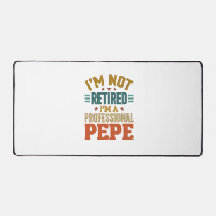 Retraite Professionnelle Pepe Typographie Vintage 