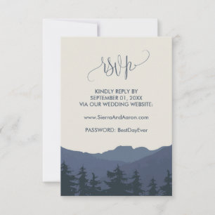 Retraite sur le site Mariage des montagnes Carte R