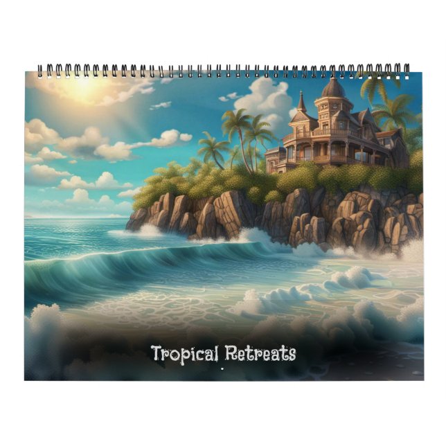 Retraites tropicales par Ivy et Bat Art Calendrier (Protection)