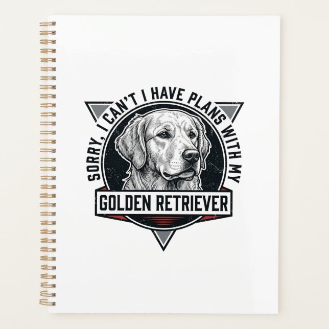 Retriever doré Désolé j'ai des projets Amateur de  (Devant)