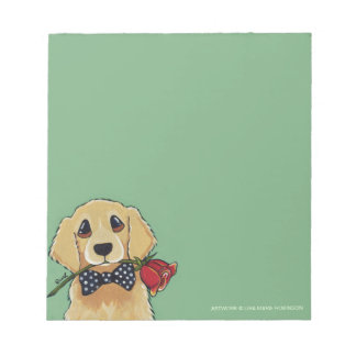 Rétrificateur d'or et petit bloc-notes Rose