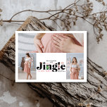 Retro 3 Photo Faire-part de grossesse pour bébé<br><div class="desc">Partagez vos nouvelles joyeuses avec une touche de charme festif grâce à notre Faire-part Photo Christmas Pregnancy. Cette carte ravissante comporte une photo personnelle, magnifiquement encadrée pour présenter votre famille grandissante. Le design intègre des éléments festifs comme les arbres de Noël, les flocons de neige ou les accents de vacances,...</div>