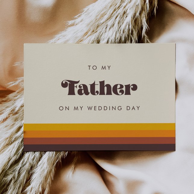 Retro 60s à mon père sur ma carte de jour de maria (Créateur téléchargé)