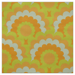 Retro 60s les années 70 tissu Mod motif de pétoncl