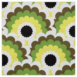 Retro 60s les années 70 tissu Mod motif de pétoncl