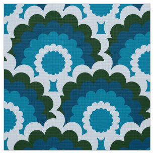 Retro 60s les années 70 tissu Mod motif de pétoncl