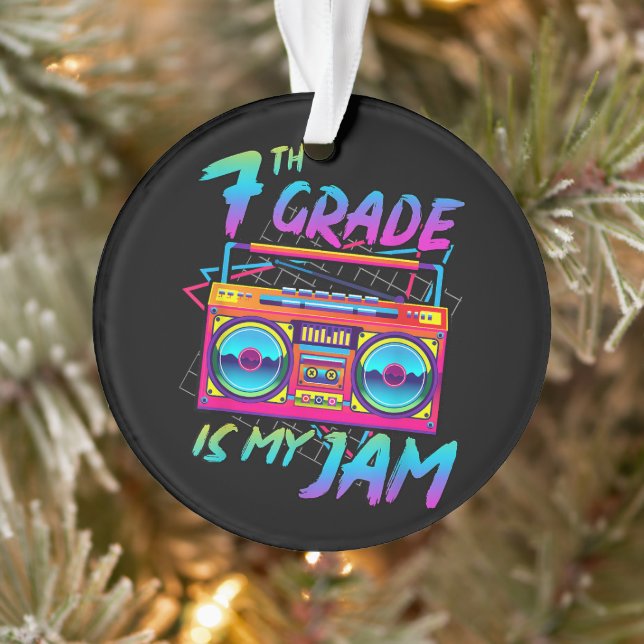 Rétro 80s 7e année est mon truc retour à l'école (Arbre)