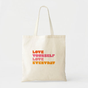 Rétro Amour Vous-même Amour Sac fourre-tout quotid