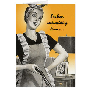 Rétro amusant contempler le divorce temps libre no