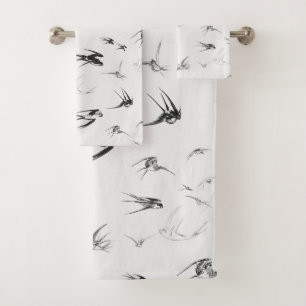 Rétro animal de nature d'oiseau d'hirondelle