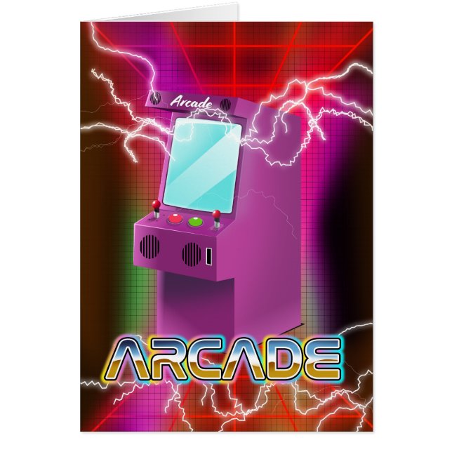 Rétro arcade des années 80 (Devant)