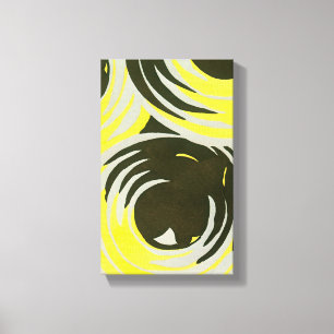 Retro Art Déco Jazz Vintages Cercles Fils Motif