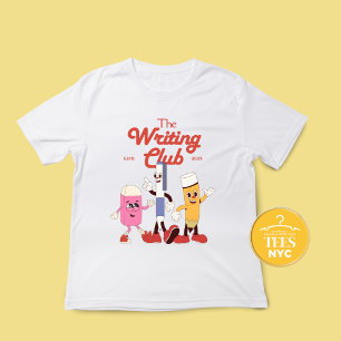 Rétro Auteur The Writing Club T-Shirt